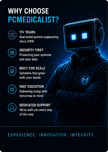 Why choose PC Medicalist