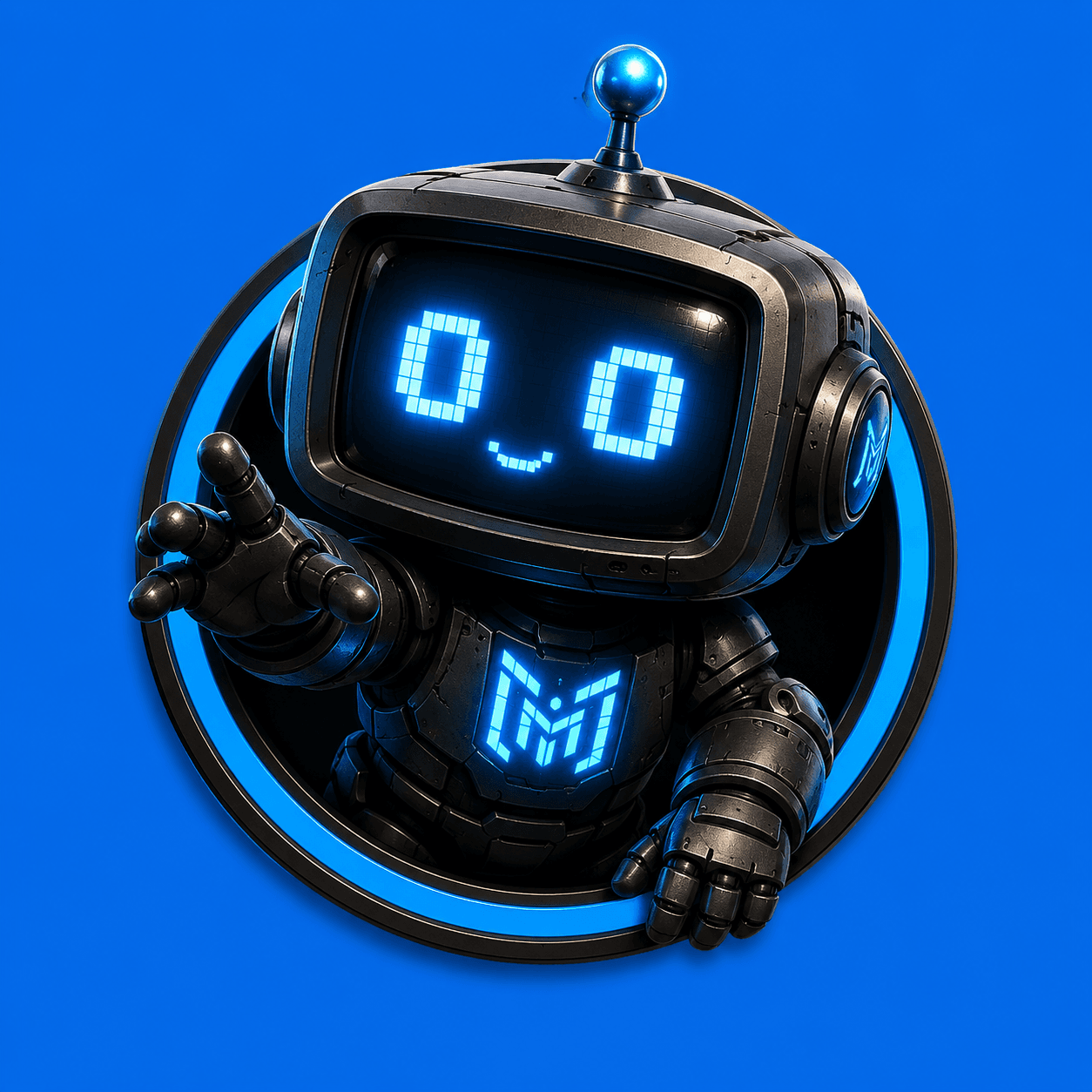 RetroByte — the $BYTE companion agent PFP